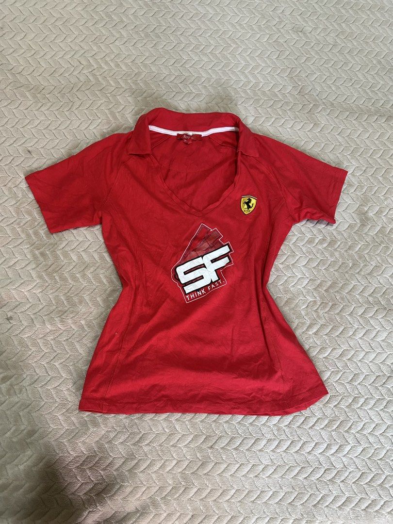 Vintage Ferarri Top (Category: Blouses) located in Iriga City. Submitted by rewear.ag (Listing ID 1461606637, Image 1). Description: .