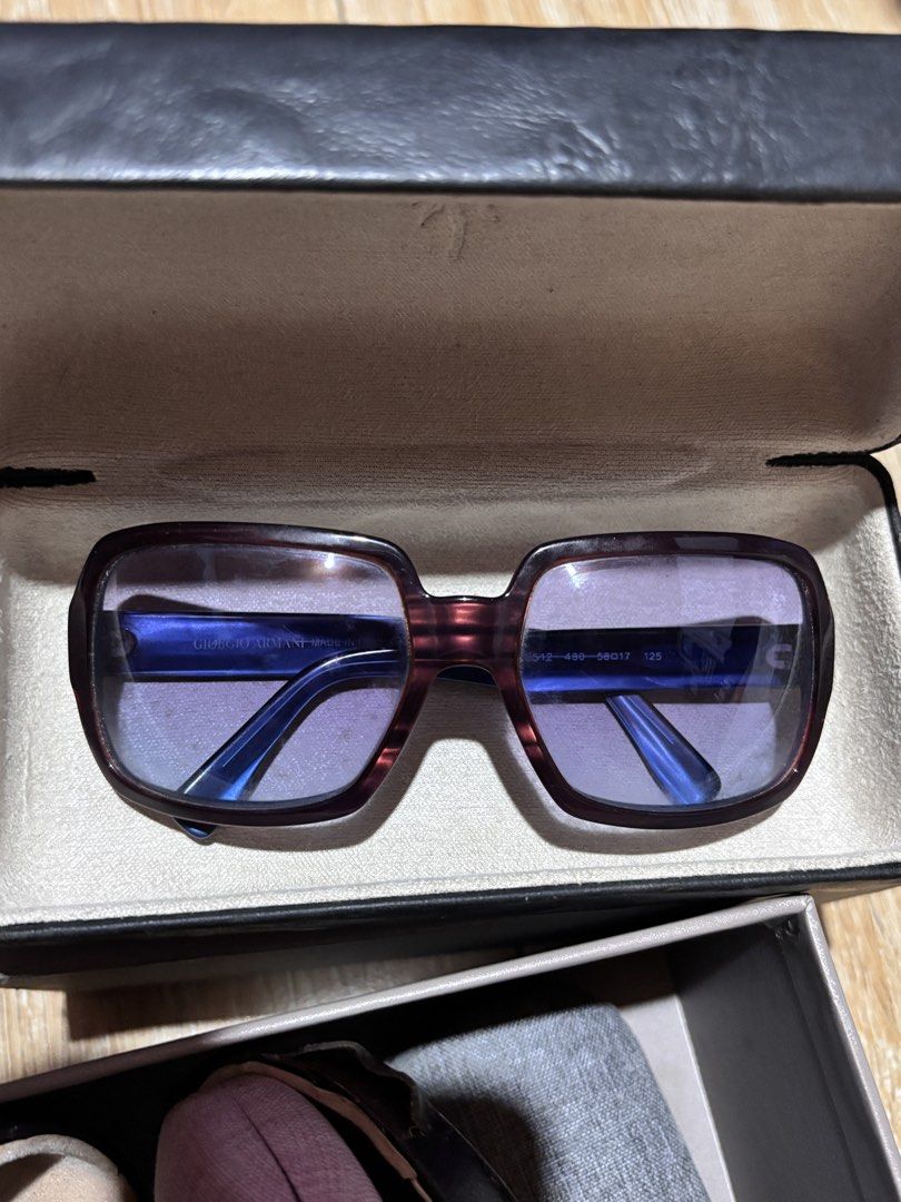 VINTAGE GIORGIO ARMANI SUNGLASSES (Category: Sunglasses & Eyewear) located in Tuguegarao City. Submitted by whimsyfinds7 (Listing ID 1461650576, Image 3). Description: ONHAND READY TO SHIP NEED A LITTLE CLEANING.