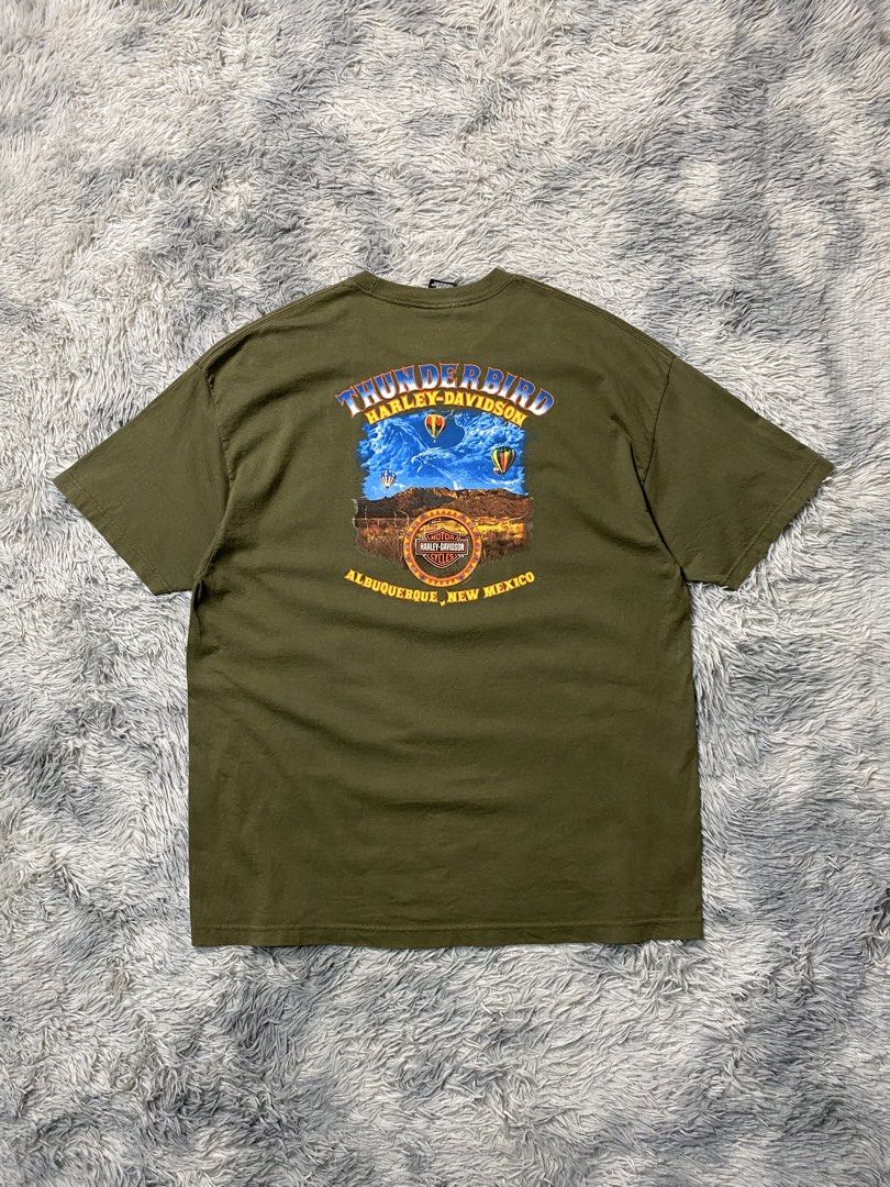 Vintage Harley Davidson 2006 Thunderbird Shirt (Category: Tshirts & Polo Shirts ) located in Solano. Submitted by solothrifting (Listing ID 1461566030, Image 2). Description: Vintage Harley Davidson 2006 Thunderbird Shirt Condition: 9/10 Size on tag: 2X.