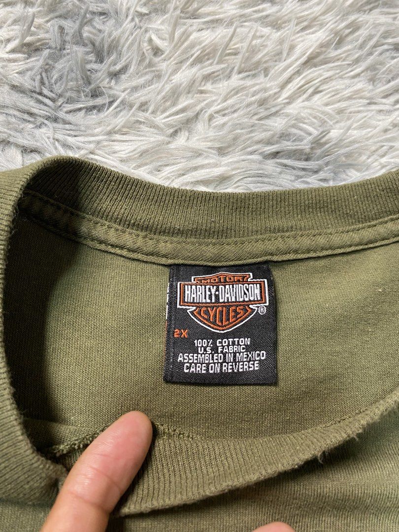 Vintage Harley Davidson 2006 Thunderbird Shirt (Category: Tshirts & Polo Shirts ) located in Solano. Submitted by solothrifting (Listing ID 1461566030, Image 3). Description: Vintage Harley Davidson 2006 Thunderbird Shirt Condition: 9/10 Size on tag: 2X.