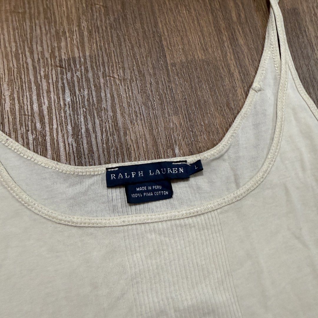 Vintage Ralph Lauren cami top (Category: Sleeveless) located in Pasig City. Submitted by misssynergy1800 (Listing ID 1461669651, Image 2). Description: .