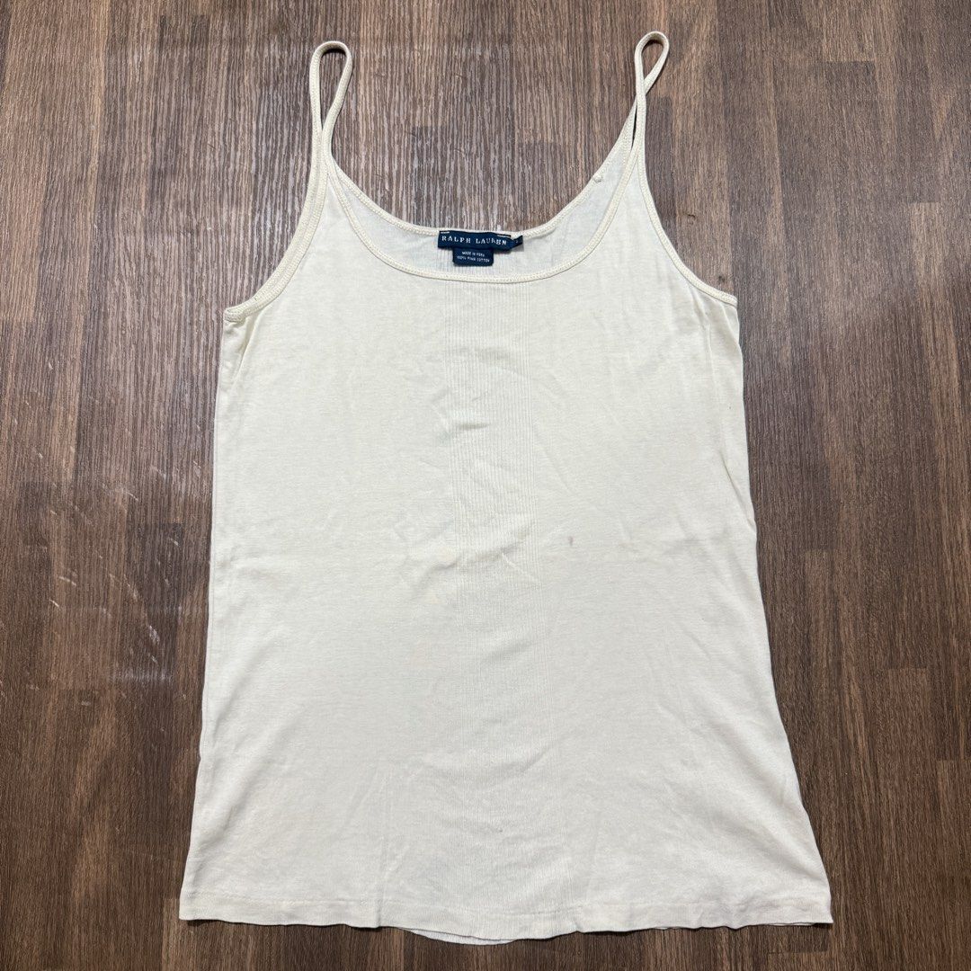 Vintage Ralph Lauren cami top (Category: Sleeveless) located in Pasig City. Submitted by misssynergy1800 (Listing ID 1461669651, Image 1). Description: .