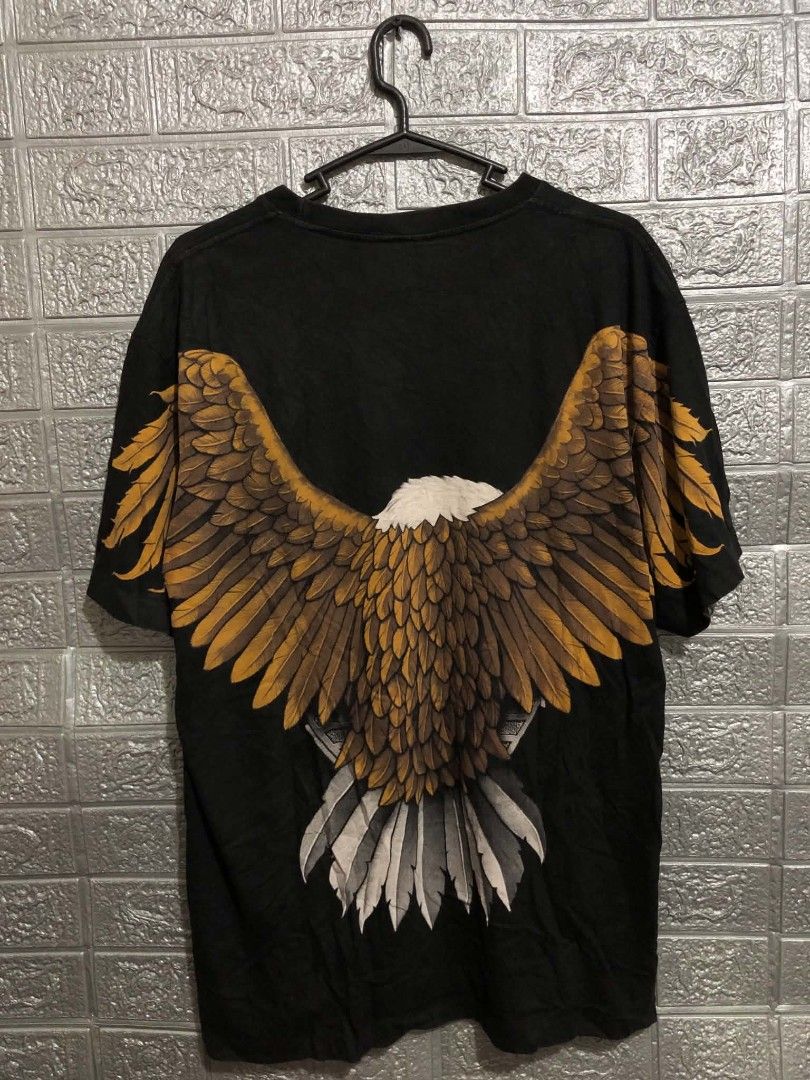 Vintage Rock Eagle Shirt (Category: Tshirts & Polo Shirts ) located in Manila. Submitted by wildshark-33d3 (Listing ID 1461772637, Image 3). Description: Authentic Single Stitch Excellent condition 23 x 30 dimes No issue.