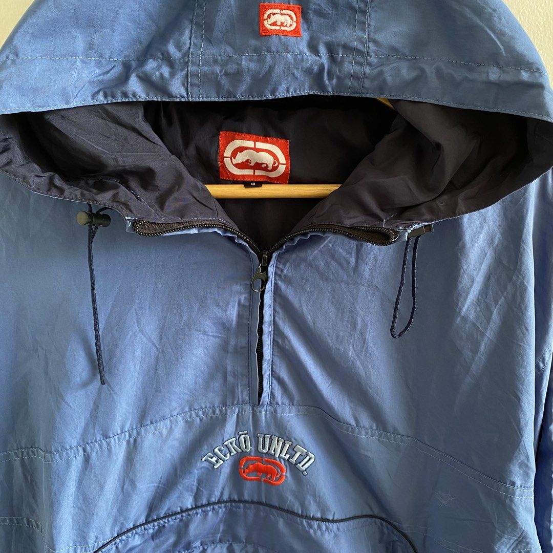 Vintage y2k Ecko Unlimited Kangaroo Windbreaker (Category: Coats, Jackets and Outerwear) located in Davao. Submitted by bangers01 (Listing ID 1461724615, Image 2). Description: .