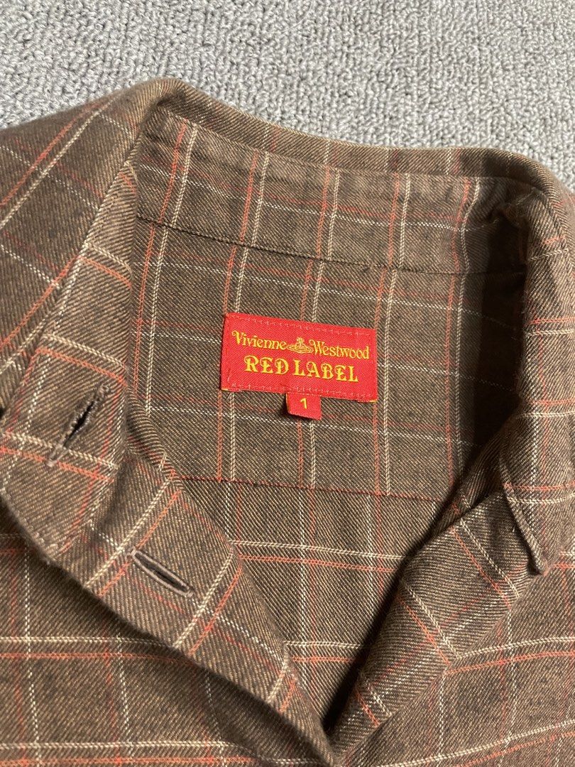 Vivienne westwood plaid longsleeve (Category: Longsleeves) located in Quezon City. Submitted by cozy_thrifting (Listing ID 1461717675, Image 3). Description: No issue Excellent condition 18 width 24 length .