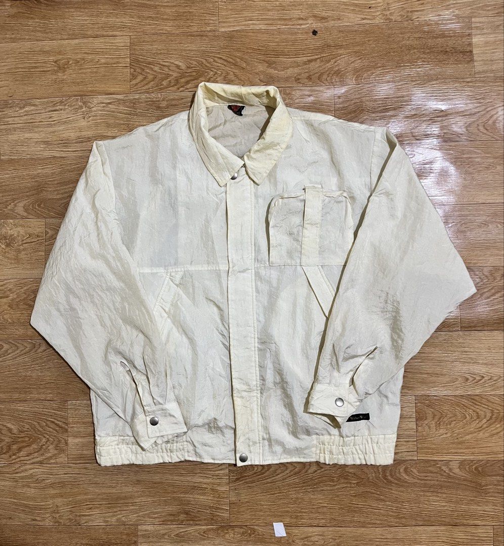 Walter Wolf Racing Jacket (Category: Coats, Jackets and Outerwear) located in Zamboanga. Submitted by alterramz08 (Listing ID 1461599699, Image 2). Description: Walter Wolf Racing Jacket Size xl Boxy type Width 25 Length 25 Verygood Condition Price : 700 Pesos .