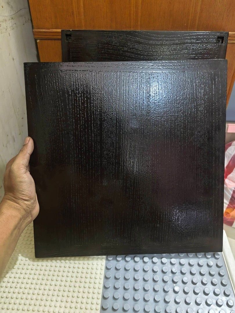 Wood Platform - Pair (Category: Other Home Decor) located in Cebu City. Submitted by dudes_villanueva (Listing ID 1461594639, Image 2). Description: Wood Platform - Pair 📌 May Kulang na part. Pero maganda ang wood for patungan ng display. Sold as is. 13.10x13.10 in.