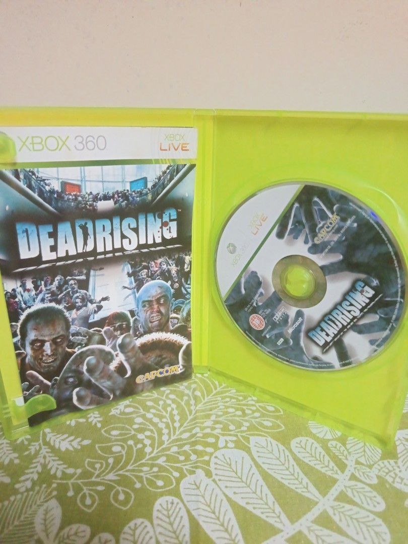 Xbox 360 Dead Rising Game (Category: Xbox) located in Muntinlupa City. Submitted by markkeub (Listing ID 1461751471, Image 3). Description: - Xbox 360 Game: Dead Rising - Genre: Zombie Survival/Action - Setting: Trapped in a mall overrun by zombies - Features: Intense action, compelling story - Condition: Used (implied, as it's a game for sale) pick up alabang send sameday lalamove or grab send 1/2 days flashexpress.