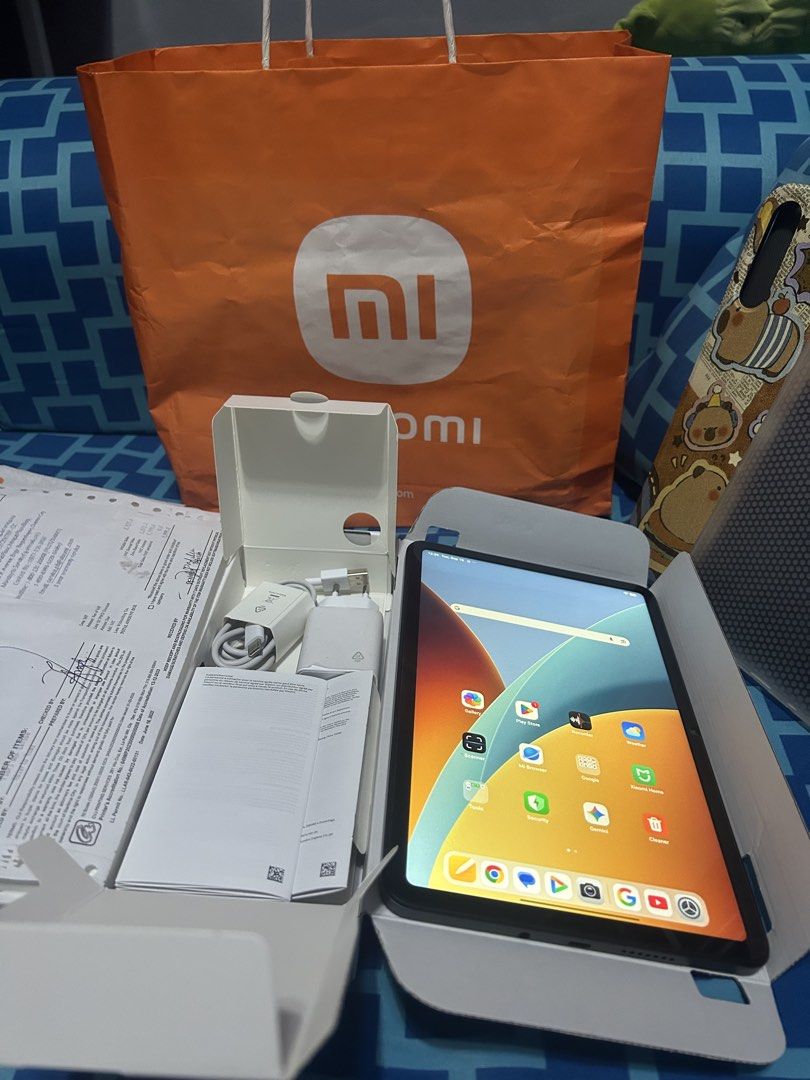 Xiaomi pad 2 9.7 (Category: Android) located in Manila. Submitted by lanceycey025890 (Listing ID 1461763331, Image 1). Description: Redmi pad 2 9.7 128gb With sim Wifi/hotspot With box and charger Tempered glass and case With receipt Aug 2026 date purchase Check all you want Pasig city location.