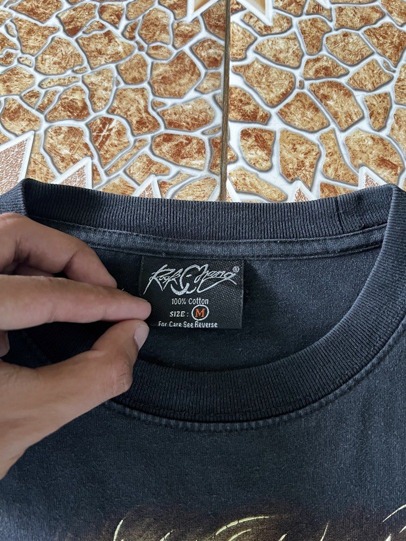 Y2k lion graphic tee (Category: Tshirts & Polo Shirts ) located in Manticao. Submitted by flipwithdave (Listing ID 1461797131, Image 3). Description: Y2k Lion graphic tee🔥 GOOD CONDITION✅ COLOR 9/10✅ WITH TAGS ✅ Dimes: L27 W19 PRICE:📩 PM na mga bossing📍‼️ IG: flip_with_dave FB: Flip With Dave Carousell: Flip with dave LOCATION: MINDANAO MOP: GCASH 📲 COURIER: J&T🚚 Pay first before delivery 📱 Strictly no cancelation ‼️ No refunds/ returns of 
