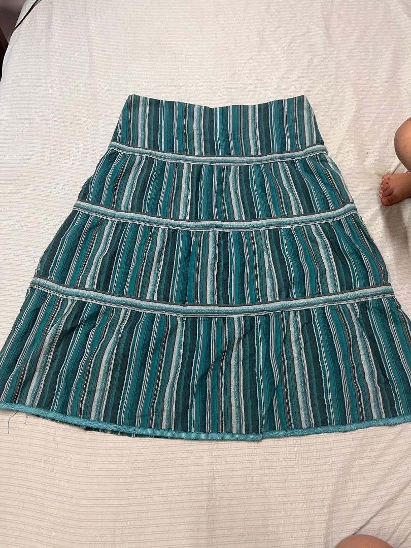 Y2k teal plaid skirt (Category: Skirts) located in Davao. Submitted by phantommaru_102910 (Listing ID 1461583648, Image 1). Description: .