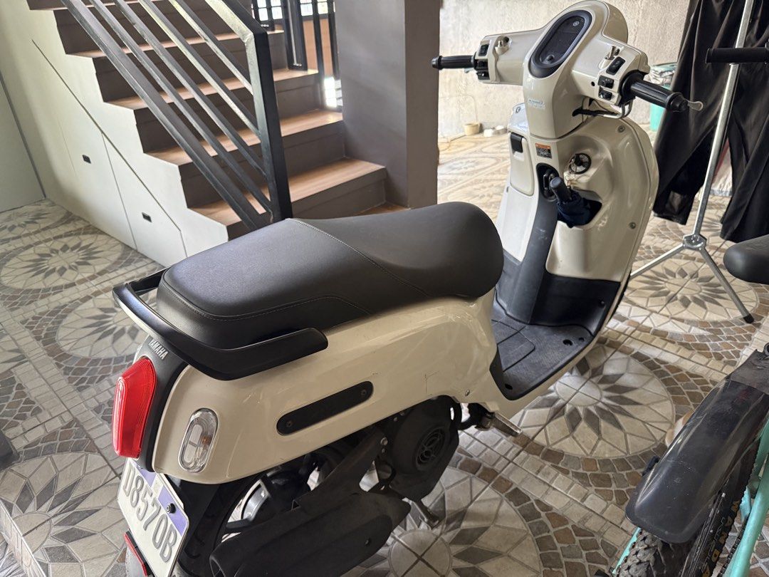Yamaha Fazzio 125cc Scooter (Category: Motorbikes for Sale) located in Binan City. Submitted by christianmc1986 (Listing ID 1461606546, Image 2). Description: Yamaha Fazzio 2024 model for sale Owner seller, papers under my name legit original odo 10k plus see photo, honest issue sign of usage some scratches black flaring faded, need pms. Price slight negotiable for sure buyers .