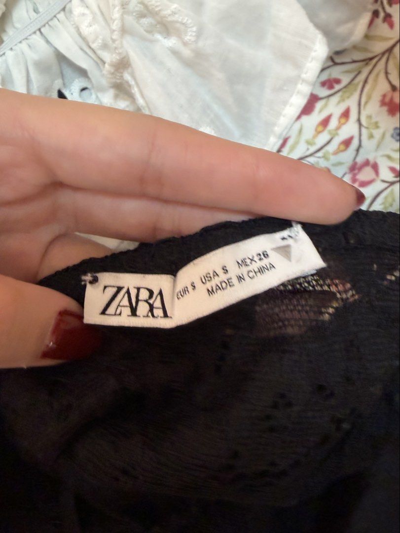 Zara Lace Corset Like Top (Category: Others Tops) located in Manila. Submitted by beysclosett (Listing ID 1461662907, Image 3). Description: - good condition - comfy .