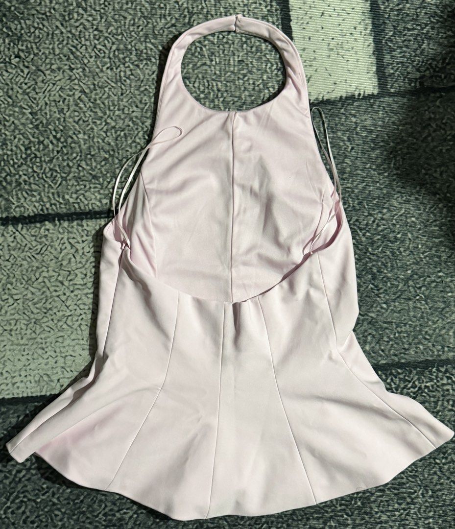 Zara Peplum Stretch Top (Category: Sleeveless) located in Manila. Submitted by bianxaakes (Listing ID 1461686708, Image 2). Description: - large size - like new, used only once! - color not too visible in the pic, see slide 4 for the actual color - delivery shouldered by the buyer - mop: gcash / bank transfer.