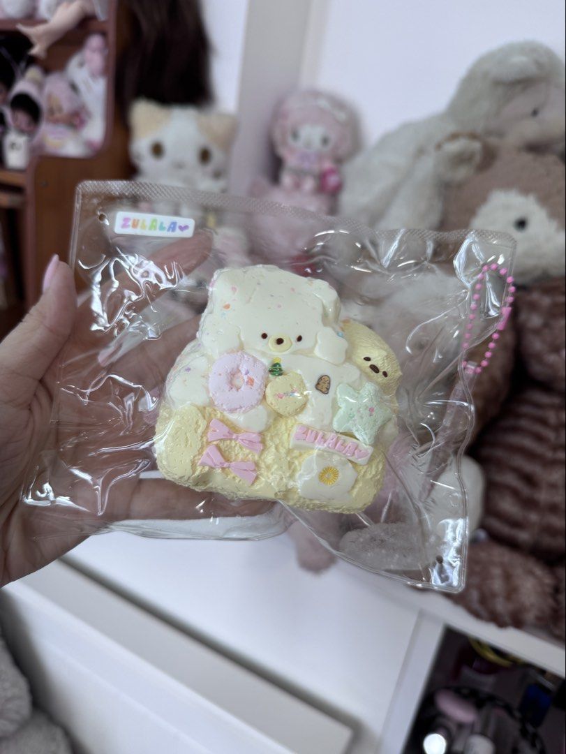 zulala studio bear cake taba squishy (Category: Designer & Blind Box Toys) located in Pasig City. Submitted by shanni33 (Listing ID 1459755945, Image 1). Description: .