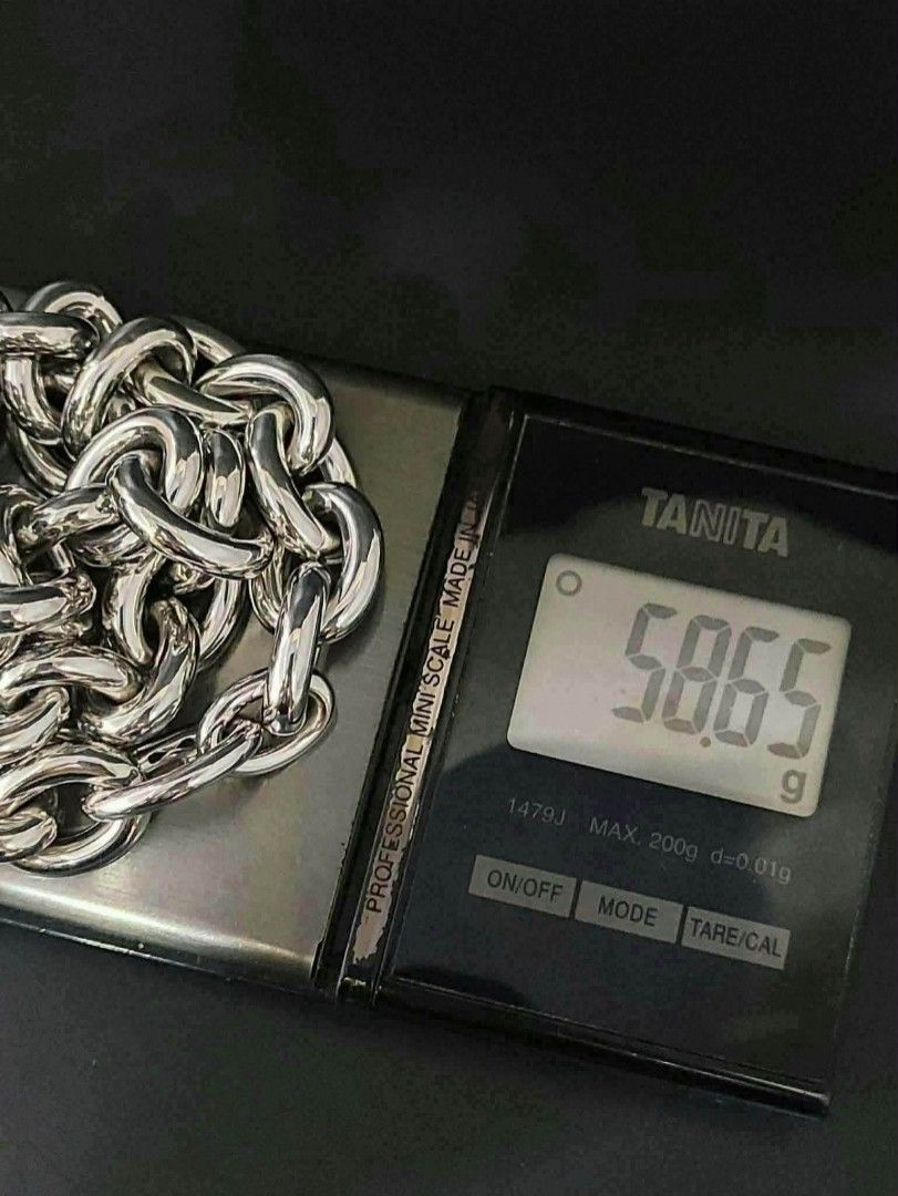 18k Saudi whitegold chunky taoco necklace (Category: Necklaces) located in Manila. Submitted by bhelgoldseller2ndaccount (Listing ID 1461876514, Image 3). Description: New!!✨New!!✨New!! Authentic 18k Saudi Golds 💯pawnable/naisasanla 💯with high appraisal rate 💯good investment 💯Direct supplier price 👉OPEN for resellers 🌺please take time to evaluate their actual sizes and grams 👉Best panggift for all occasions ✅ Sold per grams not per piece K