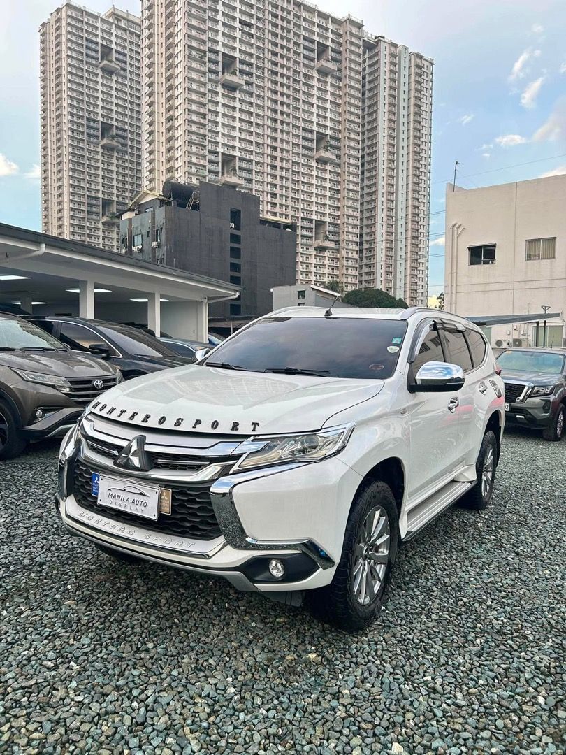 2017 Mitsubishi Montero Sport 2.4L (Category: Used Cars) located in Pasig City. Submitted by mad_cars (Listing ID 1461848086, Image 3). Description: 2017 MITSUBISHI MONTERO SPORT 2.4L GLS DSL AUTOMATIC TRANSMISSION ₱808,000 White 90tkms mileage 9 ending plate Automatic Transmission 2.4L Diesel Engine 7-Seater Price ₱808,000 Down Payment ₱206,848 Loan Financed ₱646,400 Monthly · 1 Year ₱61,947 Monthly · 2 Years ₱35,013 Monthly · 3 Years ₱26,036 Mo