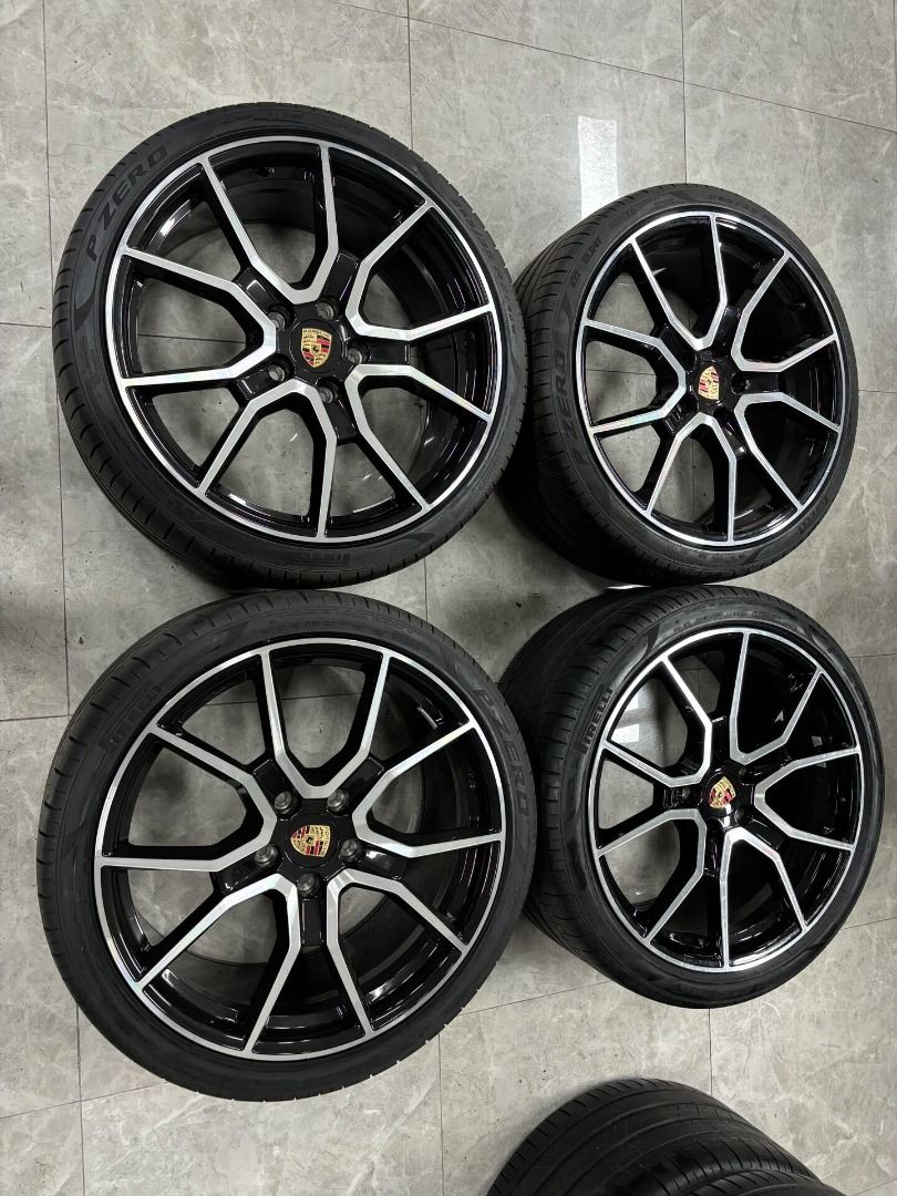21吋Porsche Taycan OE 原廠二手拆車呔鈴一套 含安裝服務 （分類：車軚）位於 Hong Kong。 由 wholesalewheels-l 提交（商品編號 1461871817，圖片 2）。簡介： （小提醒：二手物品，完美主義者請慎拍） (4隻) 輪轂內側有原廠零件號(可查詢真偽) whats.app+852 9309 4531 WeChat cylg77778 。