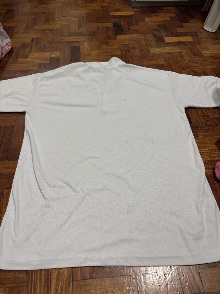 22x29 white polo shirt (Category: Tshirts & Polo Shirts ) located in Manila. Submitted by vintageaccessories (Listing ID 1461897229, Image 3). Description: Plus size white polo shirt.