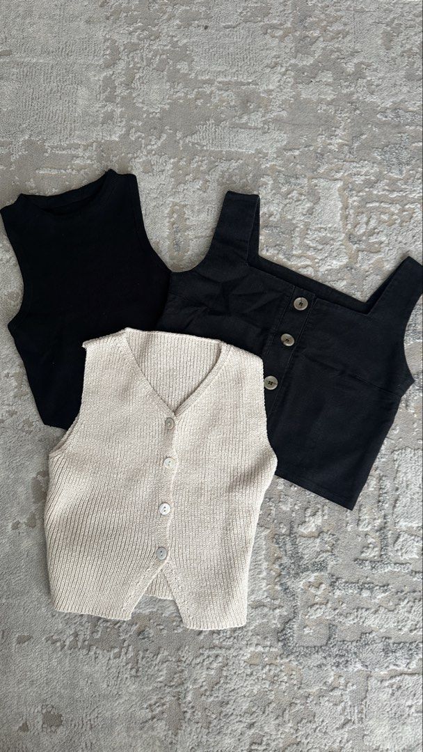 3 Tops take all for P300 (Category: Others Tops) located in Cainta. Submitted by thethriftedit_ (Listing ID 1461816378, Image 1). Description: .