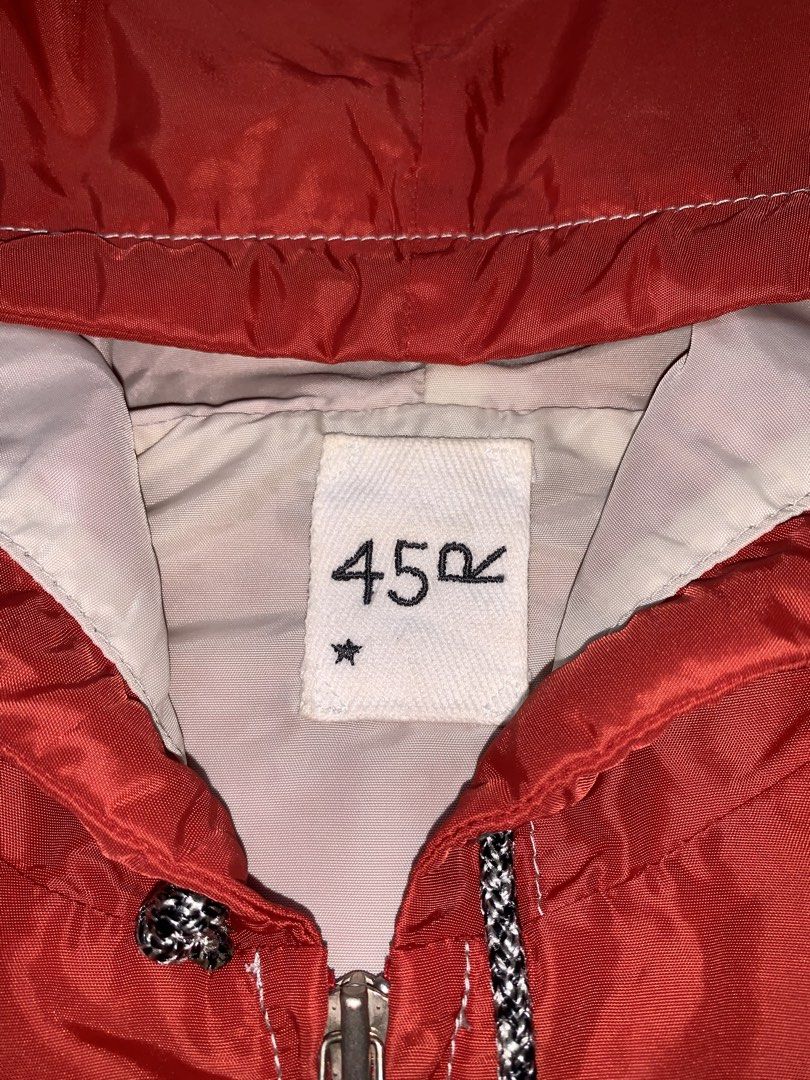 45RPM Nylon Cropped Jacket (Category: Coats, Jackets and Outerwear) located in Binan City. Submitted by hybrid_archival_theory (Listing ID 1461902928, Image 3). Description: 45R/45RPM nylon cropped Jacket Womens Size-medium Bust- 22.5 inches Shoulder- 17.5 inches Sleeve Length- 21.5 inches Waist- 22.5 inches Length-24.5 In Good Condition Please Check Detailed Photos Posted For Your Reference Thankyou! •45R / 45rpm "Thick Nylon 908 Tent Hooded Jac