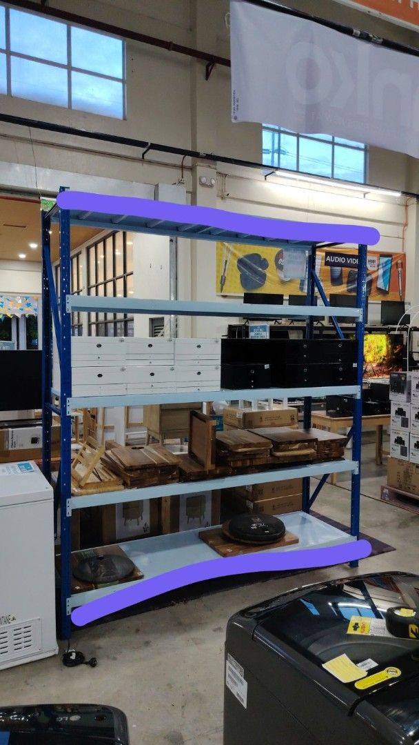 5 Layer Shelving (Category: Everything Else Others) located in Manila. Submitted by rollysuela09206 (Listing ID 1461941440, Image 3). Description: 5 Layer Shelving Height 240cm 94.5 inches Lenght 210cm 82.5" inches naman Depth 60cm 23.5" naman Was : 5,999 price Now : 4,499.25 price.
