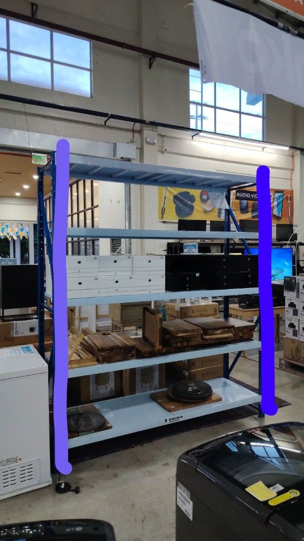 5 Layer Shelving (Category: Everything Else Others) located in Manila. Submitted by rollysuela09206 (Listing ID 1461941440, Image 2). Description: 5 Layer Shelving Height 240cm 94.5 inches Lenght 210cm 82.5" inches naman Depth 60cm 23.5" naman Was : 5,999 price Now : 4,499.25 price.