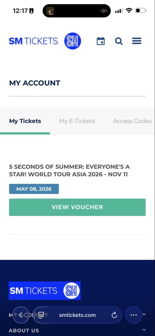 5SOS VIP STANDING NOV 11 CONCERT (Category: Events Tickets) located in Manila. Submitted by equesvlla59398 (Listing ID 1461845206, Image 1). Description: Hi! I’m selling my 2 extra VIP floor standing tickets 5SOS nov 11 ... show. I wont be in Manila for the show : (|| but only selling 2 kasi my brother and his gf will watch. Haven’t claimed the tickets para di mabura the details on it, can claim if you want it na, but preferably around October Se