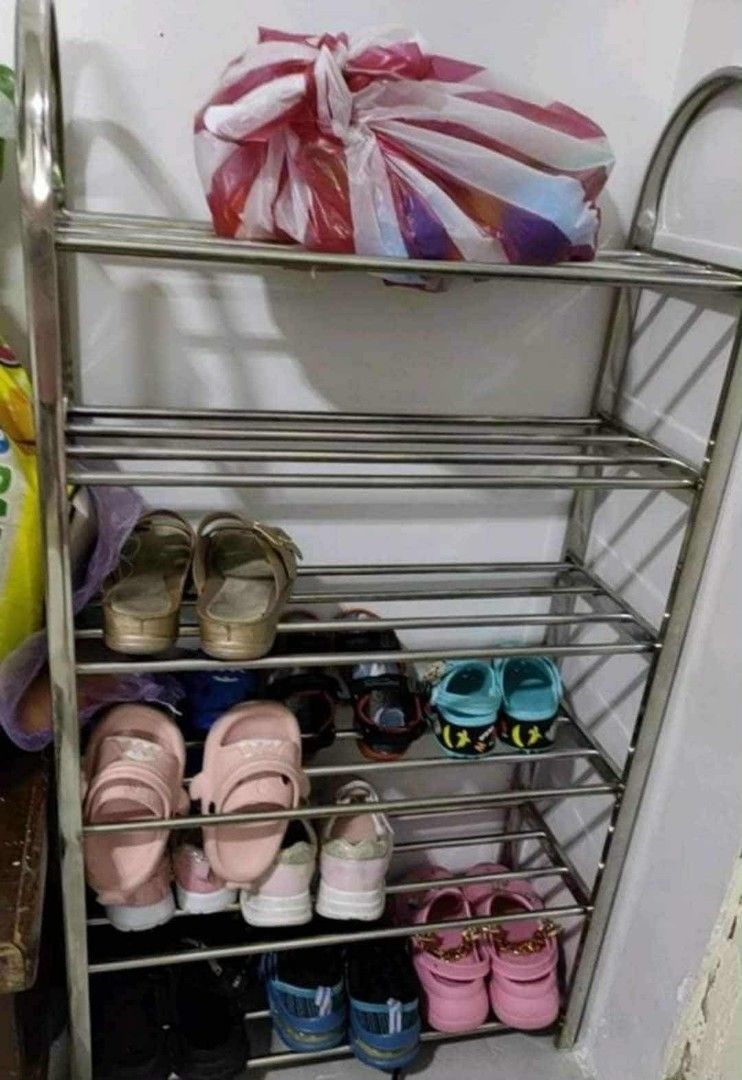 6l stainless shoe rack (Category: Shelves, Cabinets & Racks) located in Manila. Submitted by mightycloud_1992 (Listing ID 1461861451, Image 2). Description: .