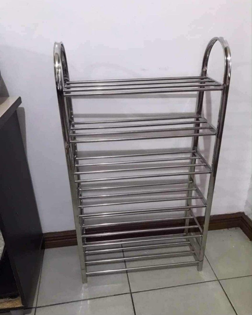 6l stainless shoe rack (Category: Shelves, Cabinets & Racks) located in Manila. Submitted by mightycloud_1992 (Listing ID 1461861451, Image 3). Description: .