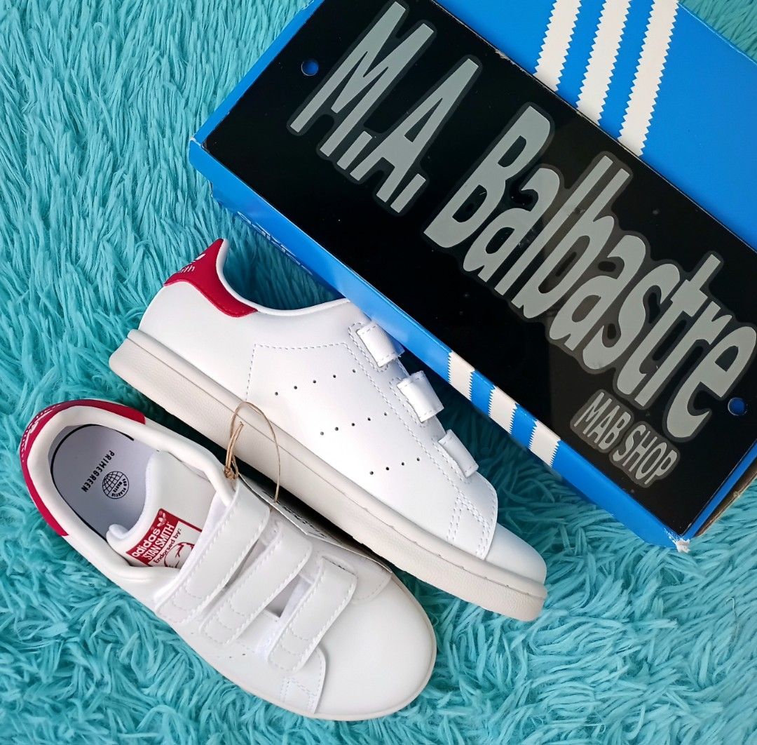 🔥 Kid's Stan Smith 🔥 (Category: Babies & Kids Fashion) located in Muntinlupa City. Submitted by themabshop (Listing ID 1461894798, Image 2). Description: For Sale ✅✅✅Php1495 only✅✅✅ ❌❌❌SRP Php4000❌❌❌ 🔥Stan Smith Kids🔥 Size:12K/12.5C/18CM Brandnew and Legit 2x your money back if proven fake Muntinlupa City Location Meetup at Bayan Muntinlupa Muntinlupa City Hall Can do shipping at buyer's expense.