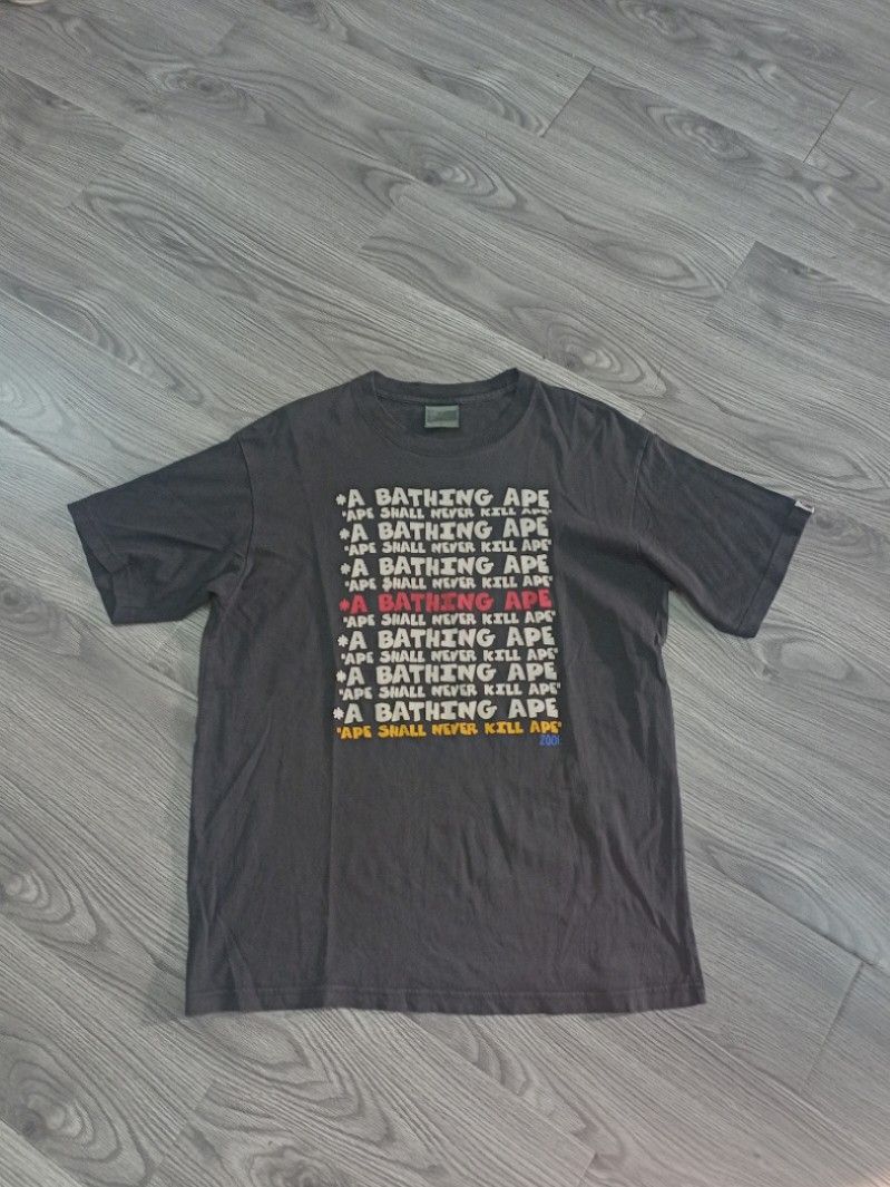 🇯🇵A bathing ape vintage y2k tee t-shirt Bape中古短袖 t恤 （分類：T-shirt、恤衫、有領衫）位於 Hong Kong。 由 lastforyou 提交（商品編號 1461902069，圖片 1）。簡介： 。