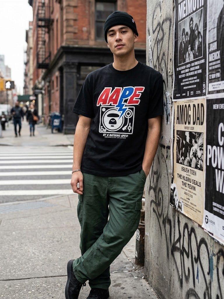 Aape shirt (Category: Tshirts & Polo Shirts ) located in Quezon City. Submitted by 3jsprelovedshop (Listing ID 1461891280, Image 1). Description: .