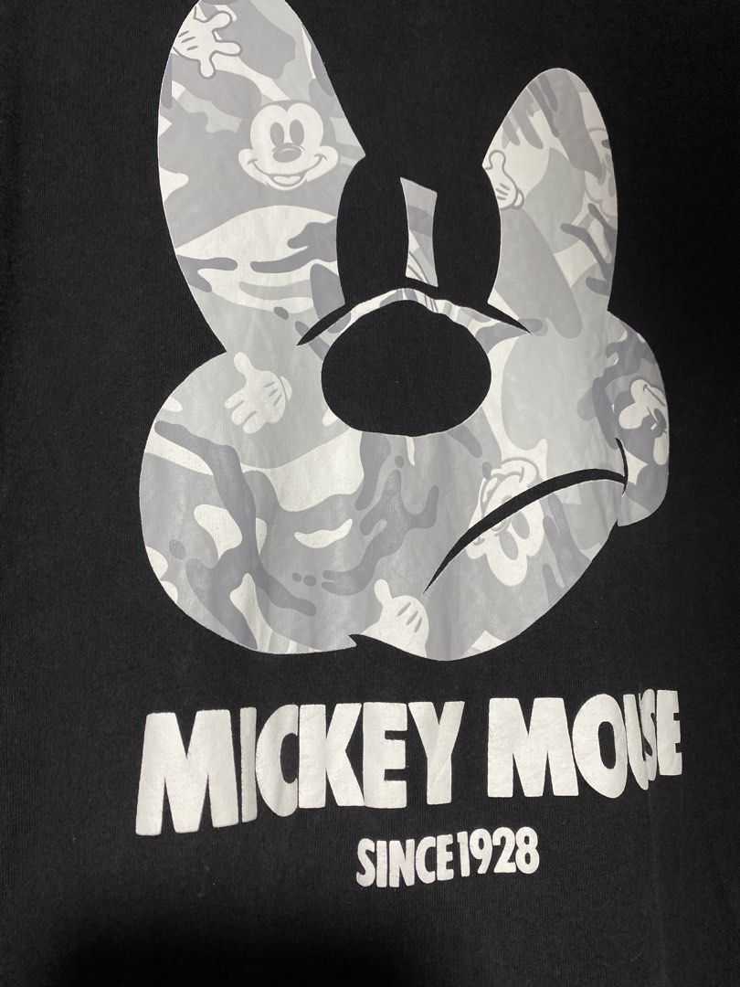 AAPE UNIVERSE COLLAB W/ MICKEY MOUSE SHIRT (Category: Activewear) located in Cagayan de Oro. Submitted by thriftchubs (Listing ID 1461954454, Image 3). Description: 20 x 28 EXCELLENT CONDI NEED WASH NO ISSUE PHOTO MAY VARY DUE TO LIGHTING +SF.