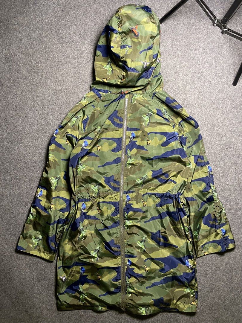 Acne Studios Camouflage windbreaker (Category: Coats, Jackets and Outerwear) located in Cebu City. Submitted by thrifted.john (Listing ID 1461937705, Image 3). Description: Acne Studios Camouflage windbreaker - Size L - Dimes: W21 / L34 - Excellent condition - 10/10 colorate & condition - cut neck tag 1,500 Loc: Cebu Unli Vc, Vouch.
