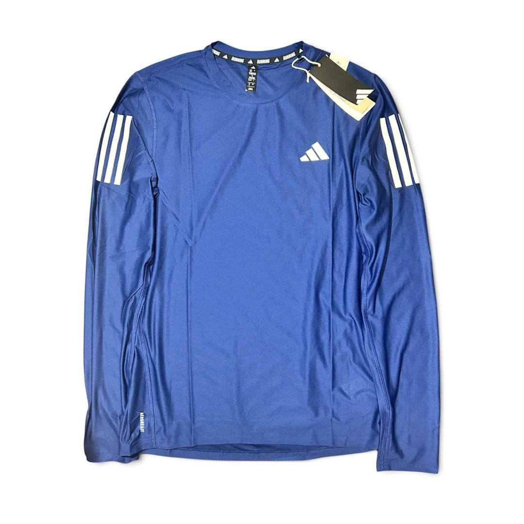 Adidas Own the Run Blue Long Sleeves (Category: Activewear) located in Quezon City. Submitted by pricetakedown (Listing ID 1461920397, Image 1). Description: Adidas Own the Run Long Sleeves 🏃🏽Php999 only! ✖️SRP2,000 💥💪🏼 Available sizes S, M, and L 🏋🏽‍♂️⛹🏽‍♂️ 💯 Authentic and brand new ✅ Payment via Gcash, shipping to be booked by buyer (within Metro Manila) 🚛 Nationwide shipping thru Flash or JNT. Estimated 3-7 days delivery. 💡Actual co