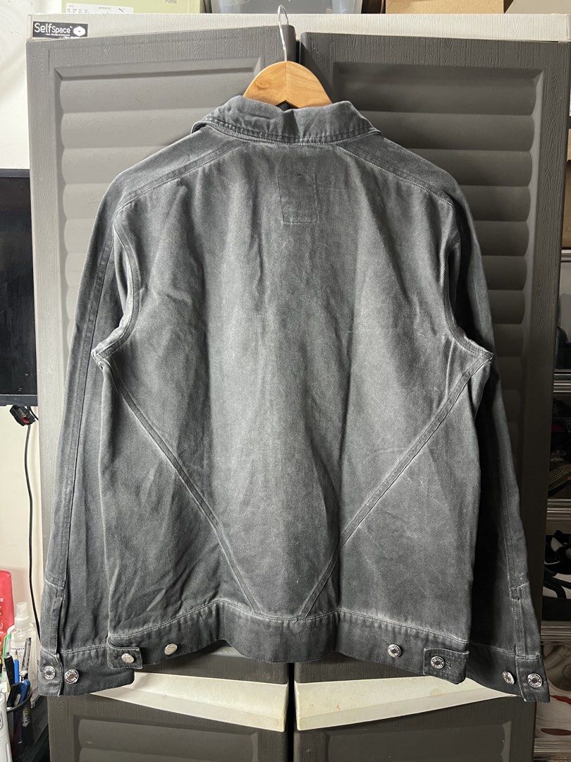 Adidas R.Y.V. Denim Jacket (Category: Coats, Jackets and Outerwear) located in Angono. Submitted by odd.fitt (Listing ID 1461984728, Image 2). Description: Medium 22W 25L No issue.