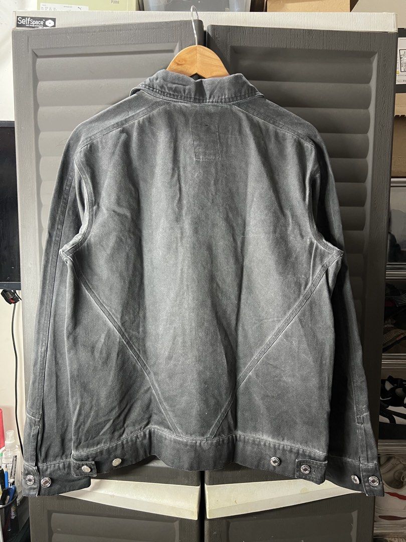 Adidas R.Y.V. Denim Jacket (Category: Coats, Jackets and Outerwear) located in Angono. Submitted by odd.fitt (Listing ID 1461984728, Image 3). Description: Medium 22W 25L No issue.