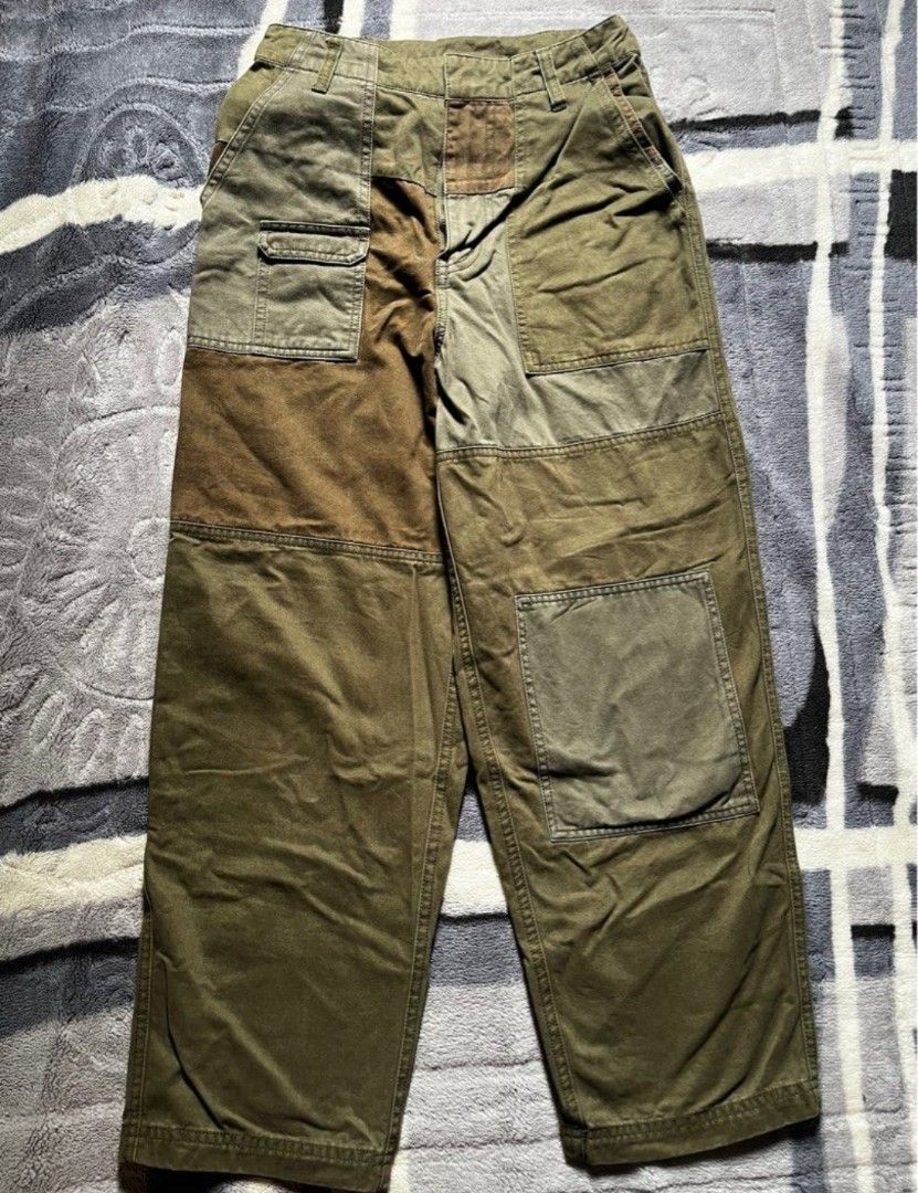 AD-LIB APPAREL Patchwork Cargo Pants Size XS (Category: Other Bottoms) located in Valenzuela. Submitted by rainshia0792039 (Listing ID 1461842283, Image 2). Description: - AD-LIB APPAREL patchwork cargo pants - Unique color-blocked design - Multiple functional pockets - Tagged size XS - Perfect for a streetwear aesthetic - Non-military purpose.