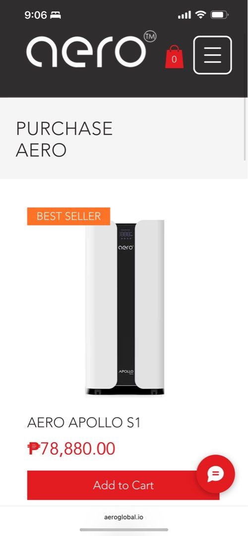 Aero Apollo Air Purifier (Category: Air Purifiers & Dehumidifiers) located in Manila. Submitted by modernjose (Listing ID 1461799070, Image 3). Description: AERO Air Purifier Aero Apollo Series 1 Sealed and unused - brand new condition.