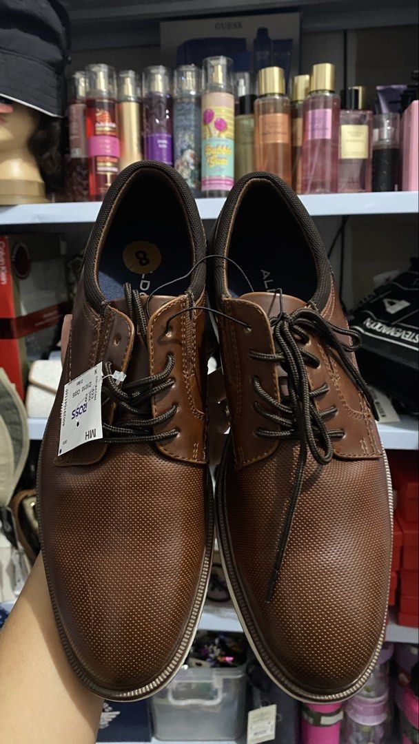 Aldo shoes for men (Category: Casual Shoes) located in General Tinio. Submitted by ubuyshoppers (Listing ID 1461805992, Image 2). Description: New Arrival Ready to ship nationwide Location : Nueva Ecija MOP: GCash | Bank Transfer Courier : J&T .