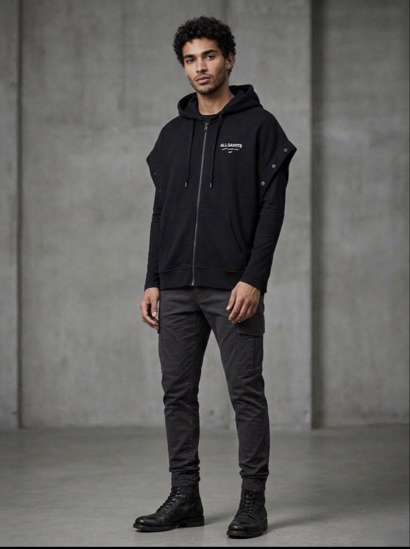 All saints (Category: Activewear) located in Manila. Submitted by nevahhbrokeagain (Listing ID 1461959503, Image 1). Description: All saints 9.5/10 color rate All details are posted No issue Excellent Large on tag 25x26 1konly!.