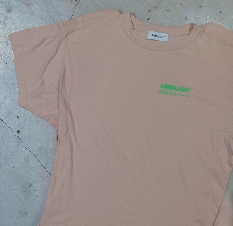 Ambush - Minimal Chest Script Logo - Layered Oversized Tshirt (Category: Tshirts & Polo Shirts ) located in Manila. Submitted by kinstugi.pieces (Listing ID 1461882693, Image 2). Description: Sizes: L-XL Men's (3) Dimes: 24 inches, Wdth 25 inches, Shldr 7.5 inches, Slv Lngth 29 inches, Lngth 22.5 inches, Hm Origin: Japan Materials: Cotton 100% Color Rate: 9.5-10 Condition: 9.5-10 Presentable to Use Add Shipping fee.