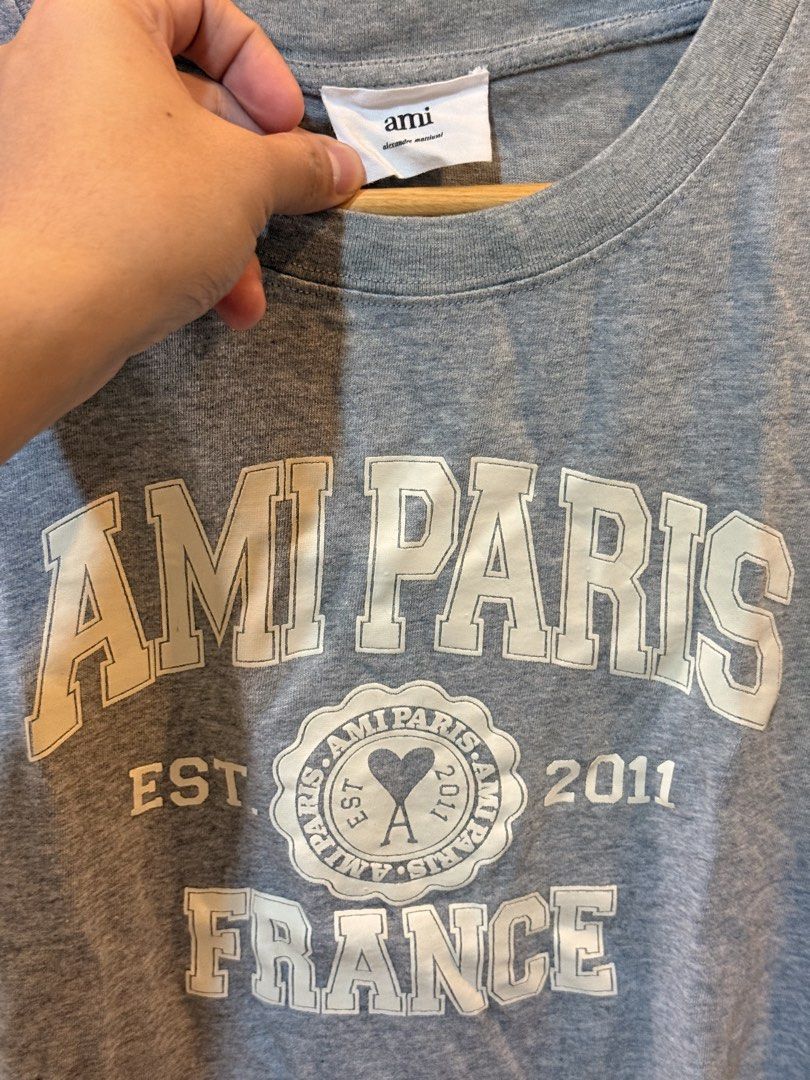 Ami Paris (22x23) (Category: Tshirts & Polo Shirts ) located in Candaba. Submitted by beyondcollection (Listing ID 1461916033, Image 2). Description: - authentic - 22x23 - excellent to like new.