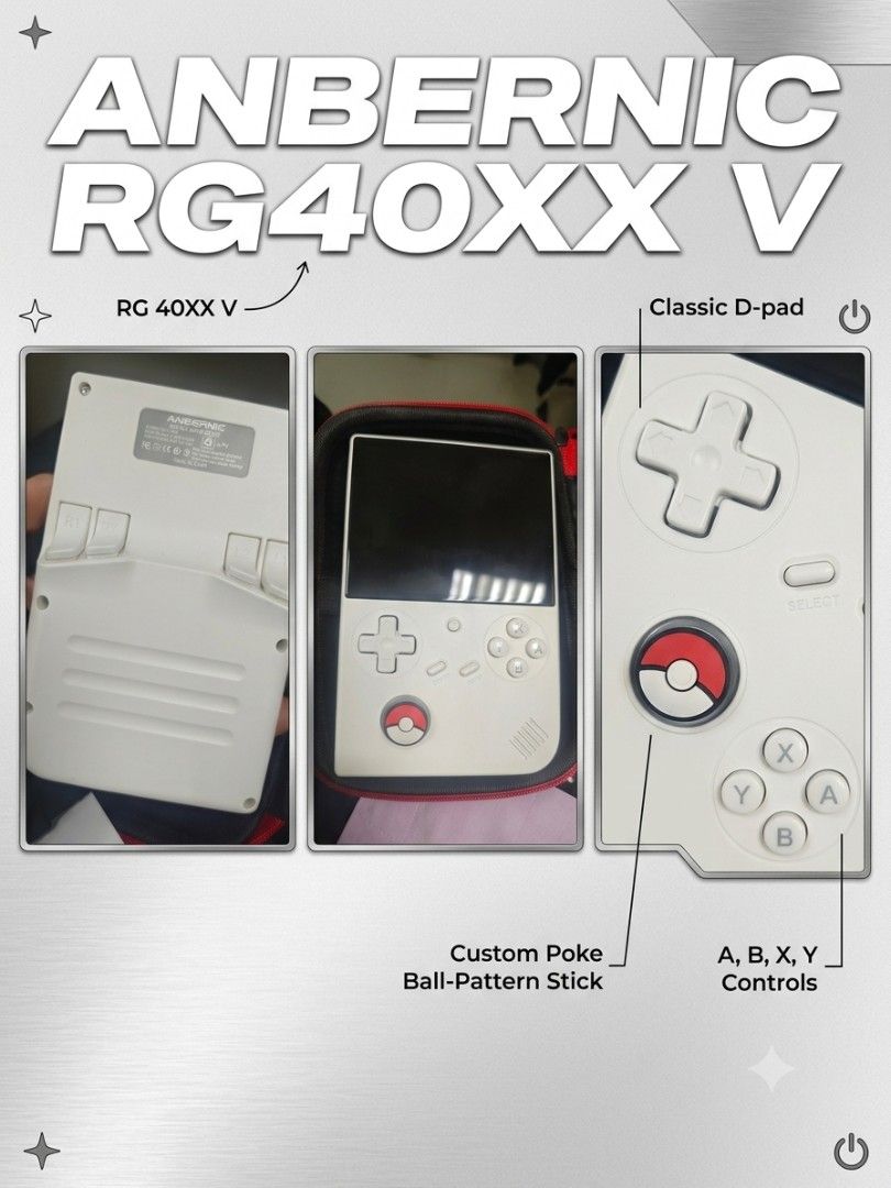Anbernic RG40XXV (Category: Other Gadgets) located in Manila. Submitted by yttapbomg (Listing ID 1461932080, Image 1). Description: no issues with 64gb sd card running muOS rush sale need funds san fernando pampanga area.