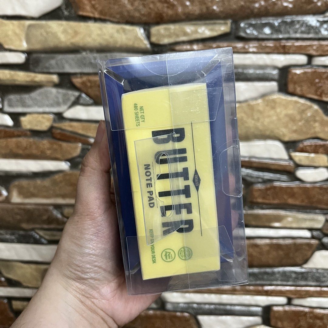 Anko Butter Notepad Sticky Notes (Category: Stationery & School Supplies) located in San Pedro. Submitted by rainyydayy (Listing ID 1461961819, Image 2). Description: .