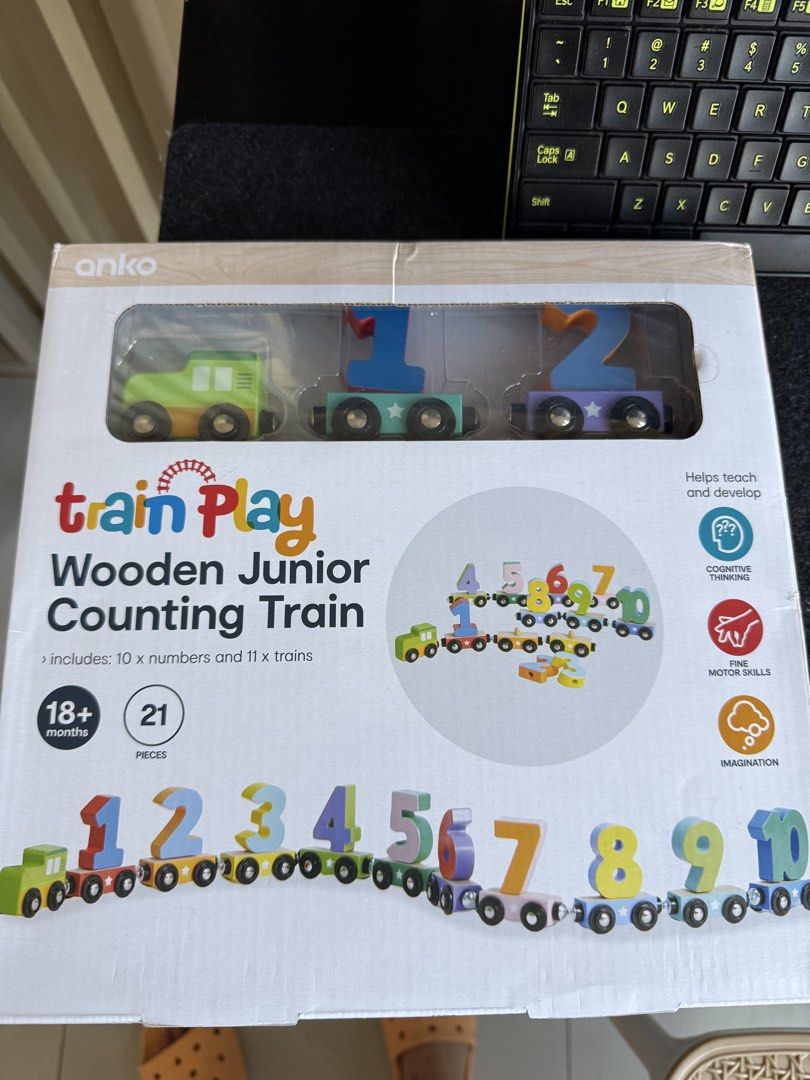 Anko Counting Train (Category: Infant Playtime) located in Iloilo. Submitted by papillon30 (Listing ID 1461807761, Image 1). Description: Good as brand new .