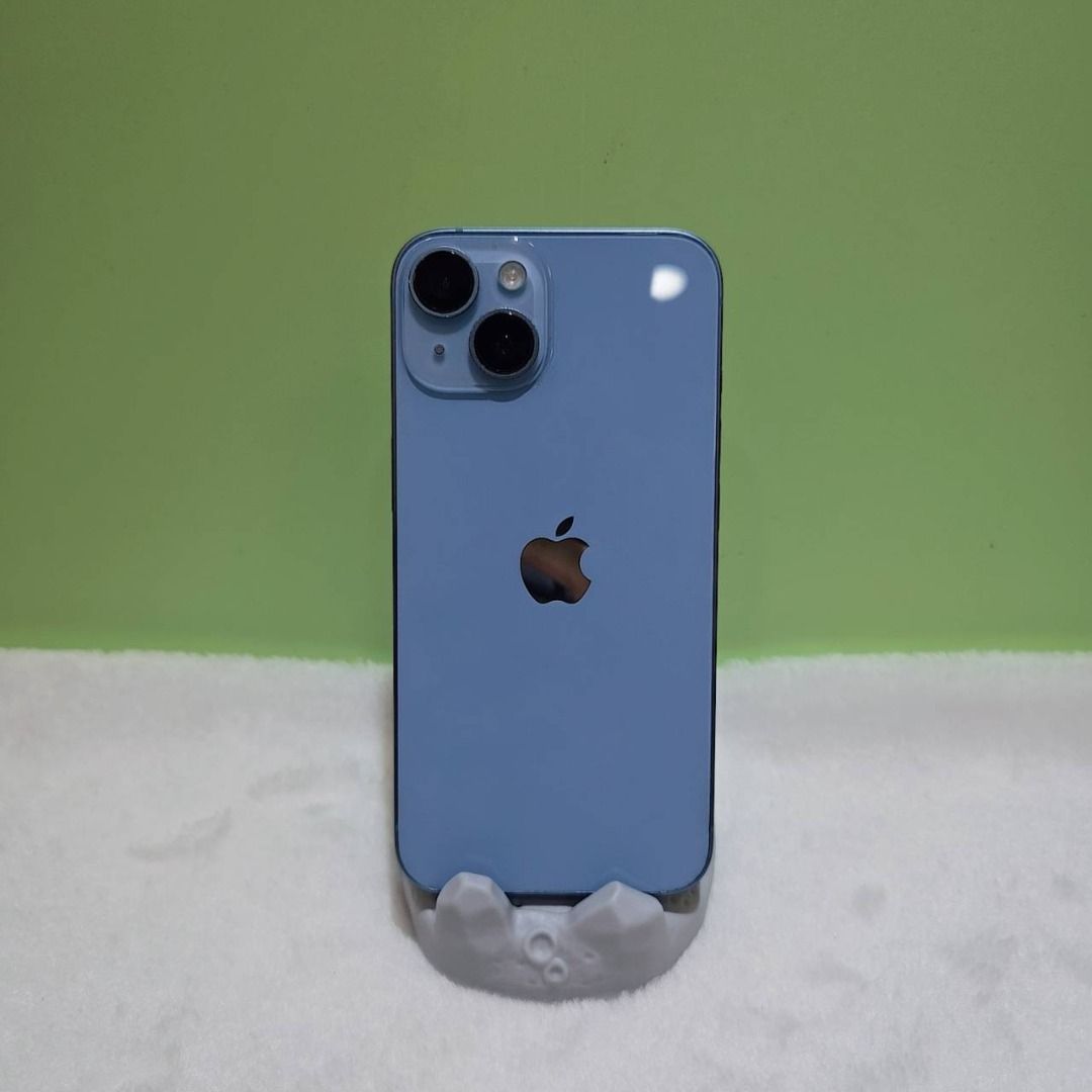 Apple iPhone 14 128GB 藍色｜框小傷｜贈送充電線｜二手機｜蘆洲實體店