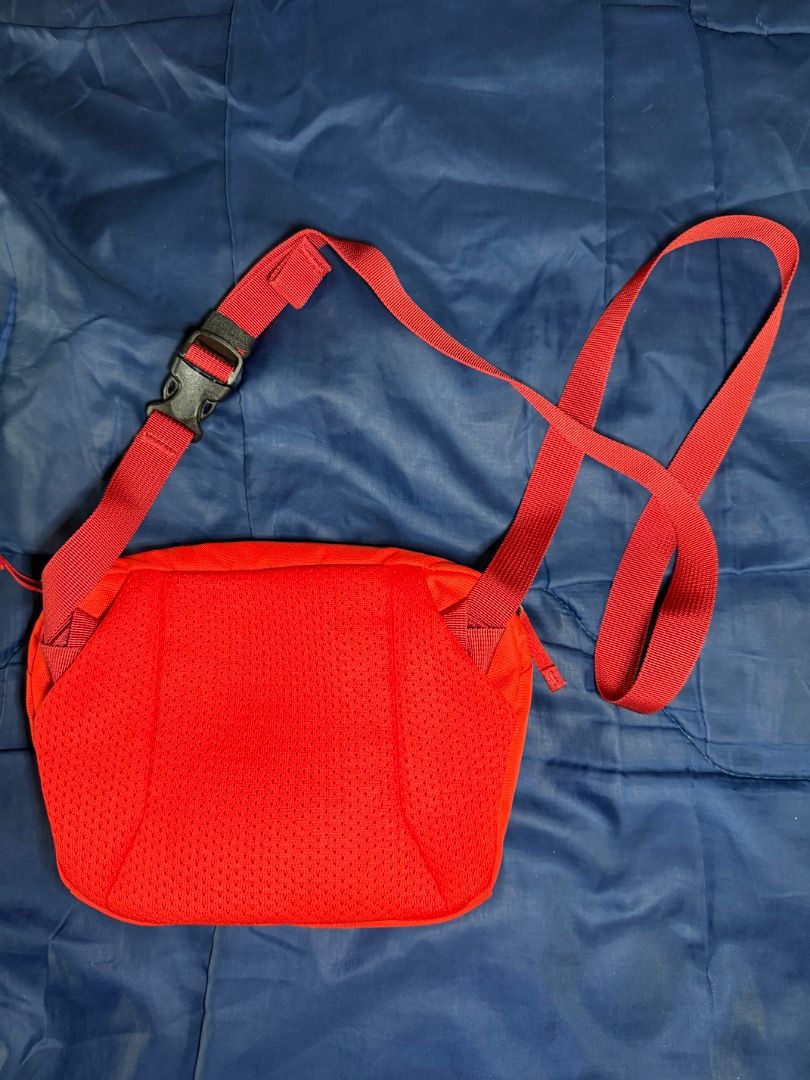 Arcteryx - Red Orange body bag (Mini) (Category: Belt bags, Clutches and Pouches) located in Las Pinas. Submitted by nproducts (Listing ID 1461936399, Image 3). Description: Type: Sling Bag Color: Red / Orange (Adjustable body strap) Bought from: Arcteryx Store - Toronto, Canada Classification: 100% Original item Condition: Good as new on the outside, few removable stains in the inside due to usage Reason for selling: Not using it anymore (Declut