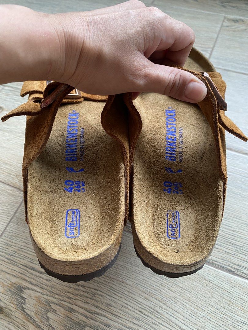 Arizona Mink Suede leather (Category: Slippers and slides) located in Ilagan. Submitted by dontmakemebooyou (Listing ID 1461895872, Image 3). Description: 40 nf Soft footbed .